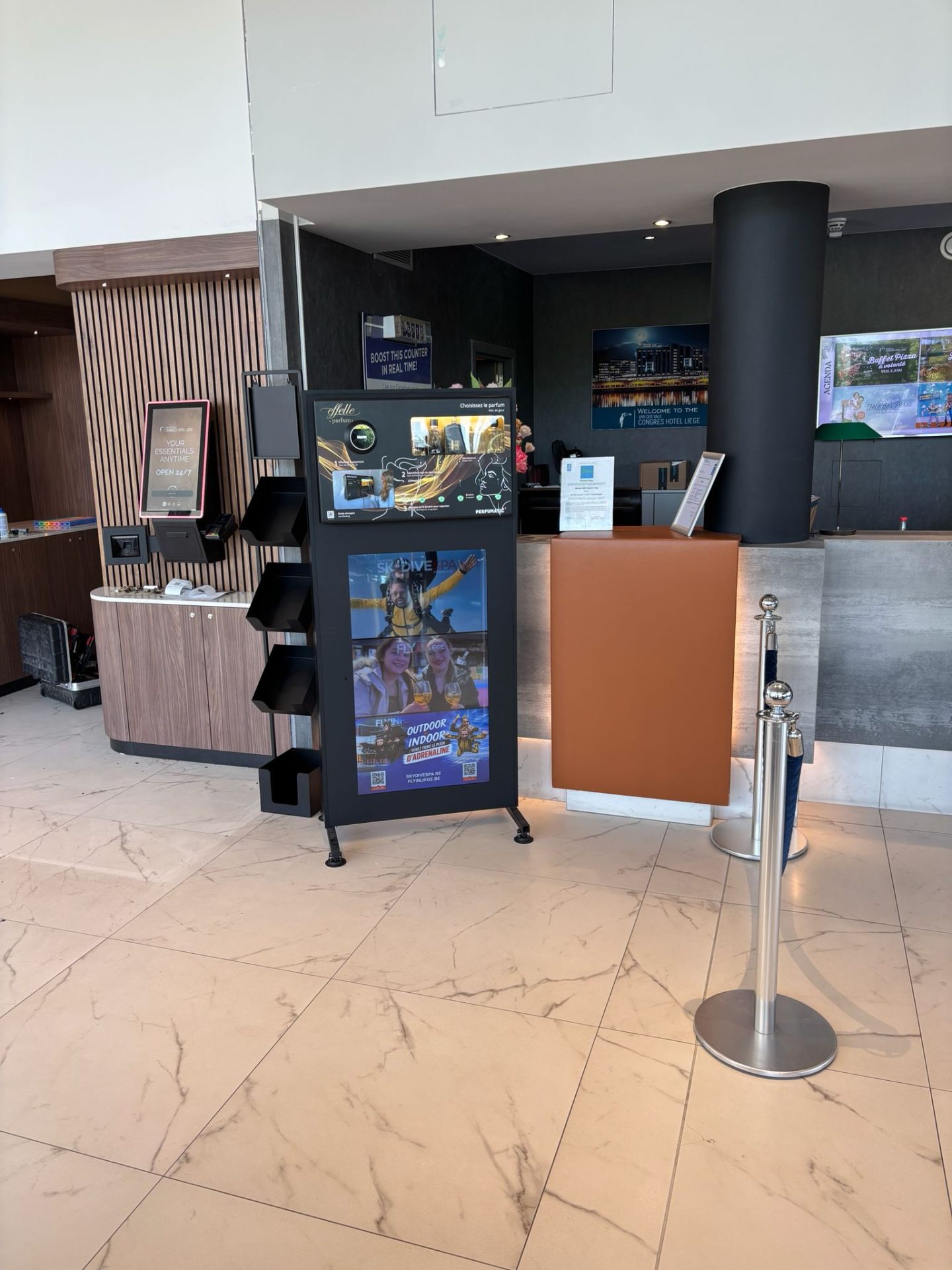 Diffuseur TRACE | EFFELLE — Van der Valk Hotel Liège Congrès